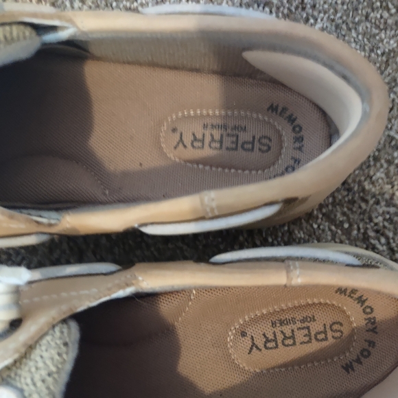 Sperry rosefish boat shoe memory foam shoes size 7 womens - Picture 4 of 6